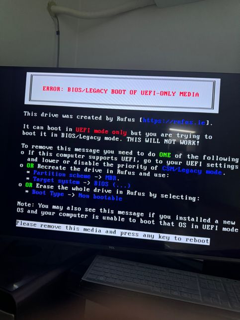 windows 포멧도중에 에러가 발생했는데 어떻게 하나요의 0번 째 이미지
