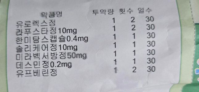 이런저런 증상들 때문에 약을좀 많이 처방받아 먹는데 다 같이 먹어도되나요 ?의 2번 째 이미지