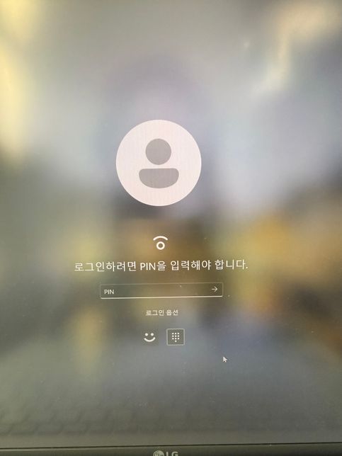 LG그램 17 로그인 오류 어떻게 해결하죠?의 1번 째 이미지