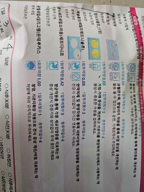 약복용방법관련 질문이 있어요~!!의 1번 째 이미지