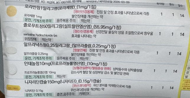 정신과약 먹고나면 너무 멍하고 졸리고 무기력해요의 0번 째 이미지