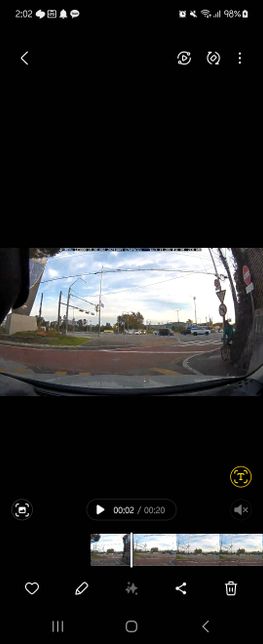 신호등이 없는 횡단보도 자전거 사고!의 1번 째 이미지