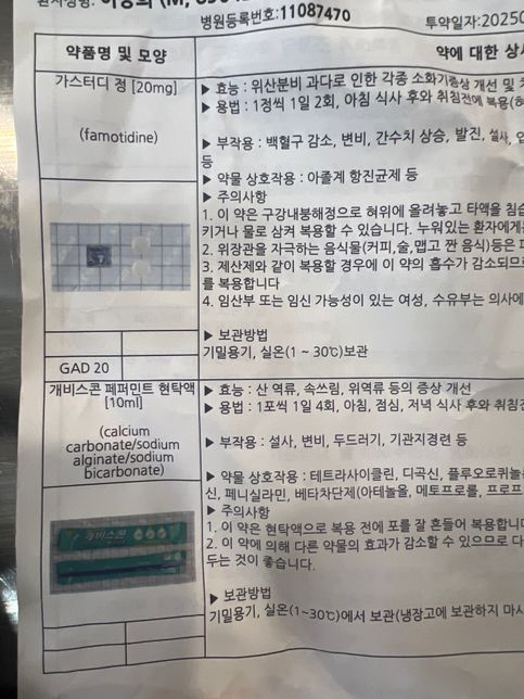 위장약+고혈압약+타이레놀계열 같이 먹어도될까여의 1번 째 이미지