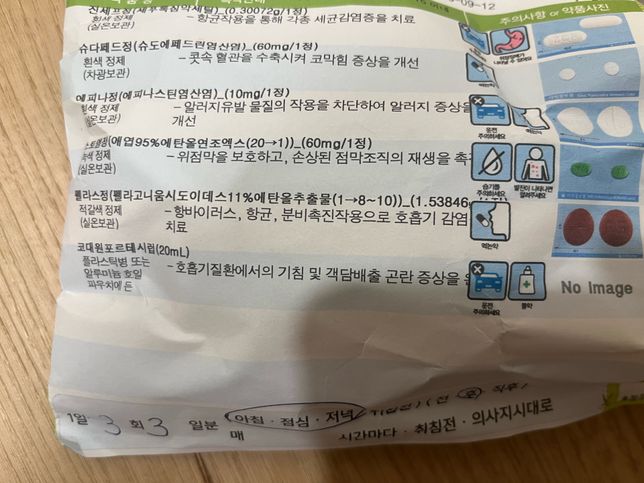감기약과 타이레놀 함께 먹어도 되는지의 0번 째 이미지