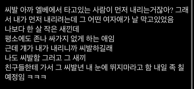 이렇게 적은건데도 살인예고로 신고당하나요? 혼낸다는 뜻 이였는데의 0번 째 이미지