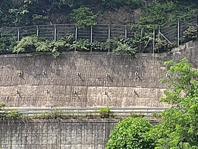 국도옆 절개지의 구조물이 궁금해요!의 0번 째 이미지