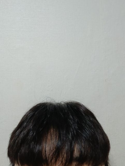 시스루 댄디컷 했는데 머리가 망했어요.의 0번 째 이미지