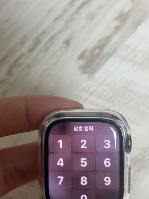 애플워치에 빨간 점이 생겼는데 아시는 분 있나요?의 0번 째 이미지