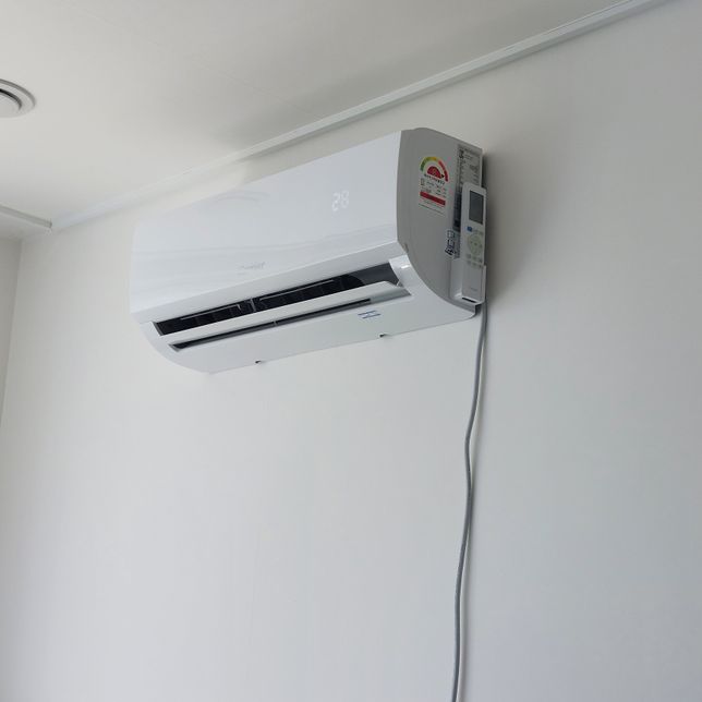 인버터에어컨 온도표시 문의~ 가동중인 건가요?의 0번 째 이미지