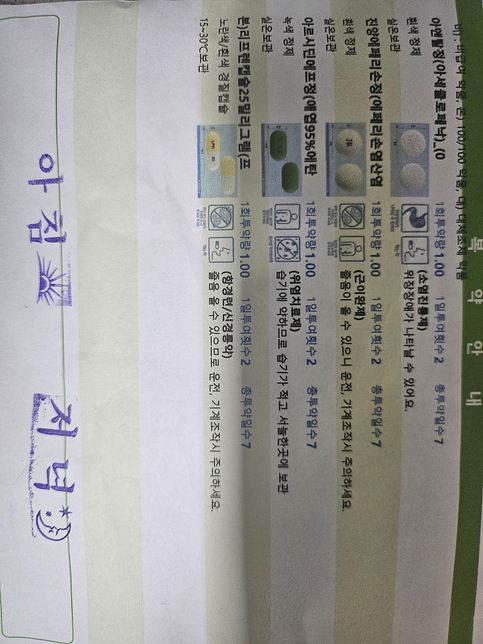 안녕하세요 약 복용 궁금해서요 질문드려요의 0번 째 이미지