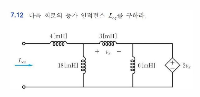 (쉬움) 등가 인덕턴스 구하는 문제 질문드립니다.의 0번 째 이미지