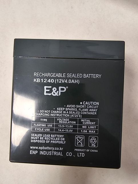 배터리 12v 4ah 랑 12v 7ah랑 호환이 될까요?의 0번 째 이미지