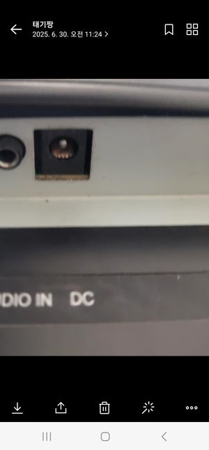 컴퓨터 모니터 파워 질문입니다ㅠㅠ.의 0번 째 이미지