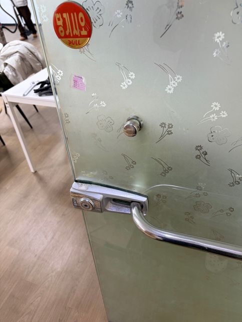 양문형 유리 도어락 셀프교체 문의드립니다!의 0번 째 이미지