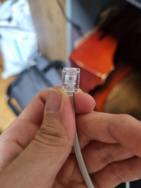 집전화기 전화선 연결하기 위해서 110블럭에 랜선을 어떻게 꽂아야하는지 알려주세요..!!의 0번 째 이미지