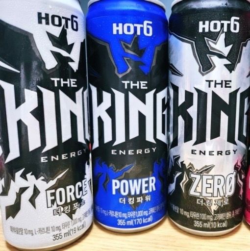 핫식스 더킹 음료 맛들 각각 알려줄 수 있나요?의 0번 째 이미지