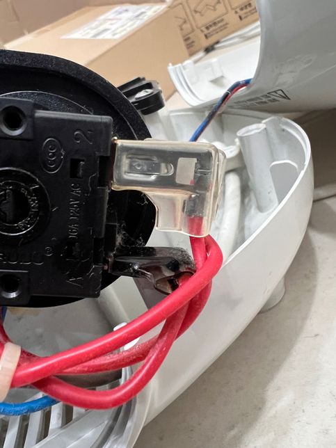 온풍기 내부 전선 이름 알 수 있을까요?의 1번 째 이미지