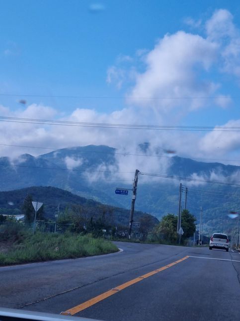 비오는날 산중턱 운무는? 구름인가요?의 0번 째 이미지