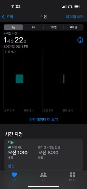 아이폰 수면모드 이상한점이 있습니다.의 0번 째 이미지