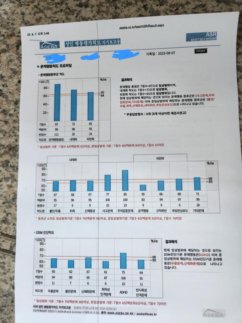경계선 진단 받았는데 생각이 잘 안 나고 막히는 느낌이 듭니다의 0번 째 이미지