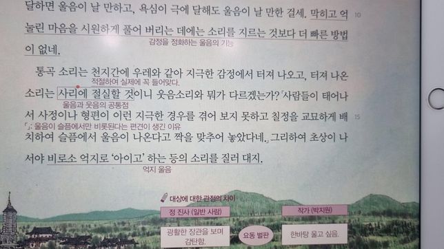 '통곡할만한 자리' 수필에서 사리에 절실할것이니가 무슨 의미인가요?의 0번 째 이미지