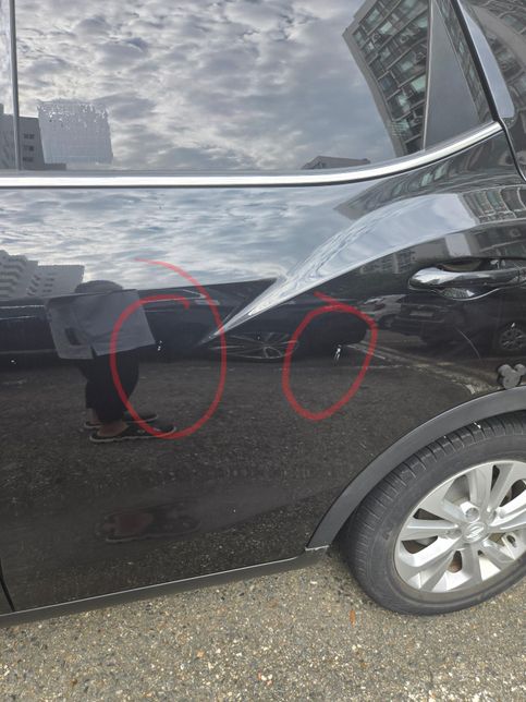 주차장 교통사고 보험접수 안해주려고할때의 0번 째 이미지