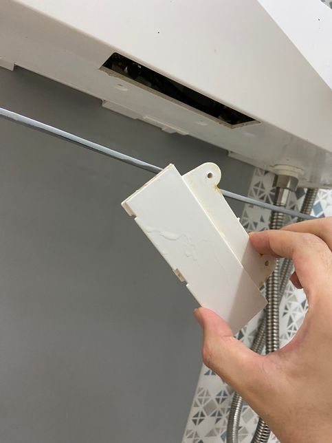 선반형 샤워 수전 분리방법 알려주세요의 1번 째 이미지