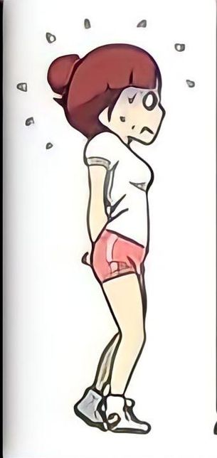 이 여캐가 입고있는 바지가 돌핀팬츠인가요?의 0번 째 이미지