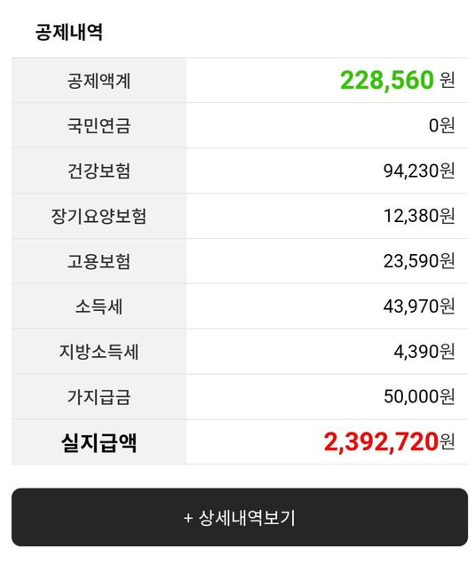 회사에서 4대보험중 일부를 가입시키지 아니하고 공제의 0번 째 이미지