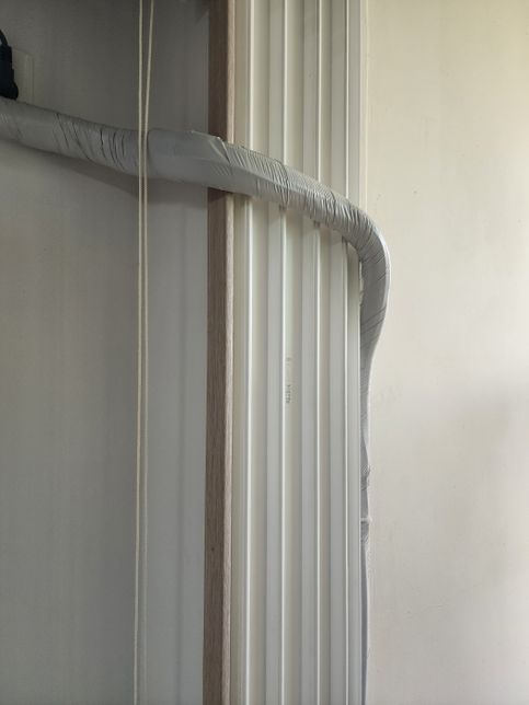 에어컨 배관 처리 어떻게 해야 할까요? 추천 부탁드립니다.의 1번 째 이미지