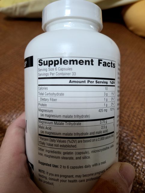 영양제 마그네슘을 구매했는데 복용 방법이 영어로 돼있어서 잘 모르겠어요의 0번 째 이미지
