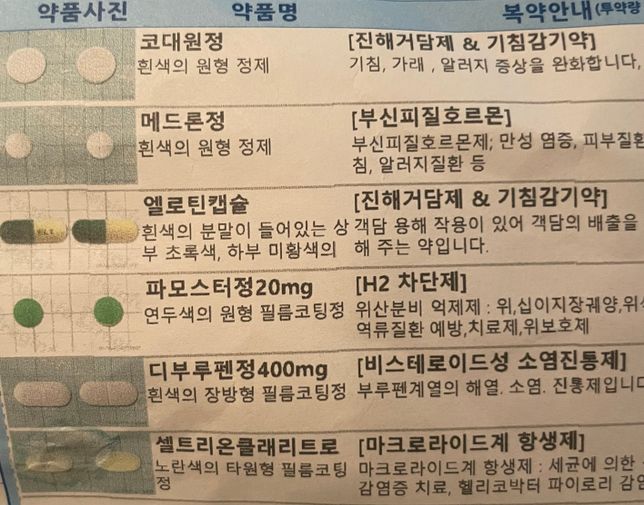 항생제 알레르기로 인한 알약 복용 문의의 0번 째 이미지