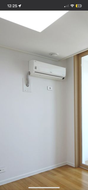 벽걸이 에어컨 철거 후 배관 마감처리 관련의 0번 째 이미지