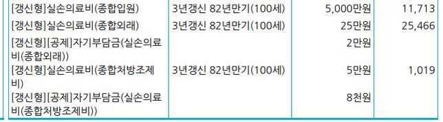 이 두가지 실비보험에 대해서 차이가 제가 이해한 게 맞나요?의 0번 째 이미지