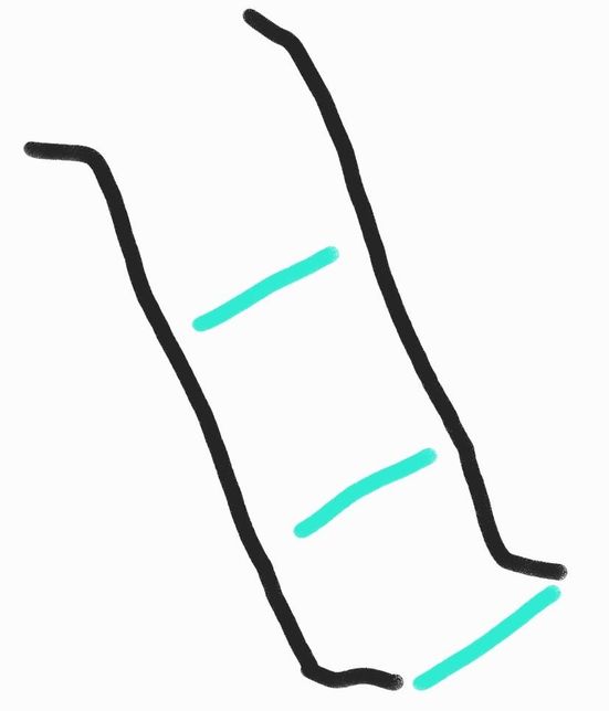 마트 주차장 내리막에서 방지턱이 있을때 어떻게 넘어가나요?의 0번 째 이미지