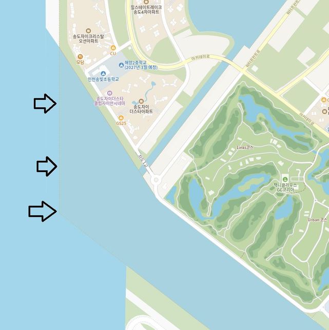 지도 보는 방법이 궁금합니다. 점선이 무슨 뜻인가요.의 0번 째 이미지