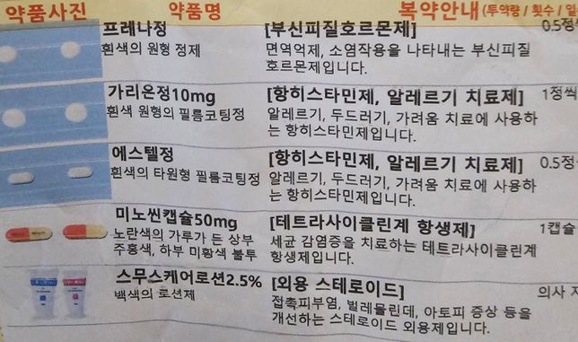 얼굴 레이저 제모 후 여드름이 나서 약 처방 받았는데 경구피임약이랑 같이 복용해도 되나요?의 0번 째 이미지