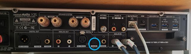 고음질음원 청취목적으로 올인원앰프의 DAC기능을 이용하기 위해서, <USB A to TOSLINK> 케이블을 PC에서 올인원앰프에 연결시키면 되나요?의 1번 째 이미지