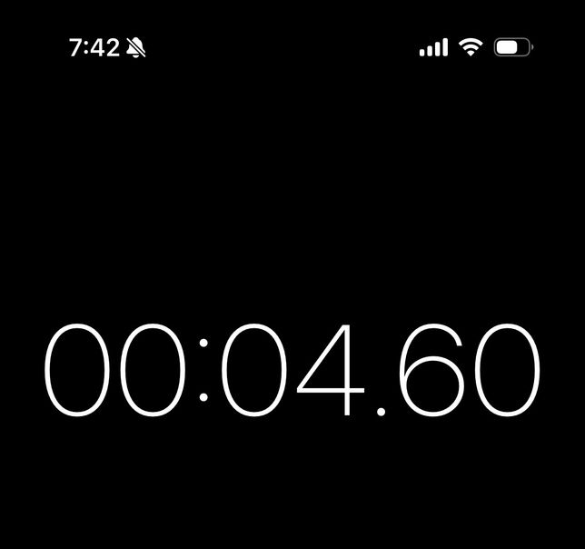 아이폰 17프로 스톱워치 질문있습니다.의 0번 째 이미지