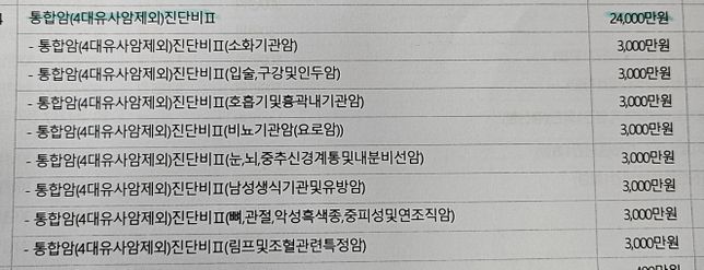 보험 설계표좀 자세히 풀이해주세요!!의 0번 째 이미지