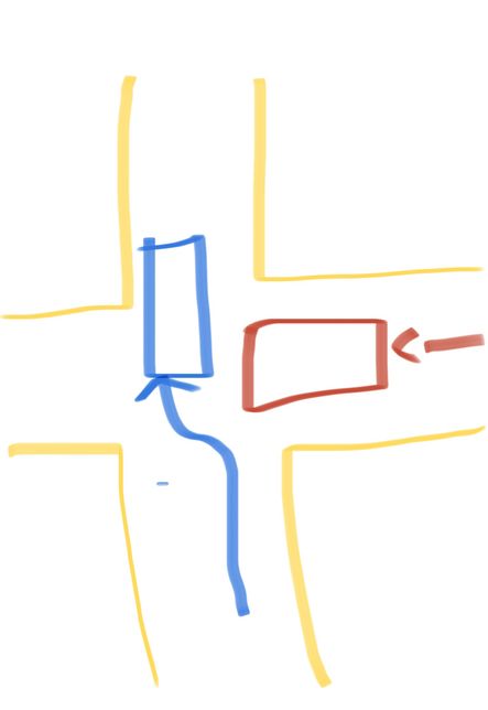 골목길 나오는 차와 간신히 핸들 틀어서 사고 피했는데 비접촉 사고 가능한가요?의 0번 째 이미지