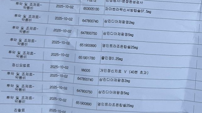 약들을 함께복용해도 괜찮은가요???의 1번 째 이미지