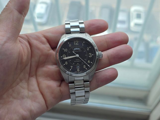 해밀턴 카키필드 데이데이트 시계 좀 알려주세요!!의 0번 째 이미지