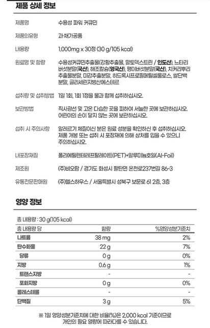 영양제 (커큐민) 복용 관련 질문입니다.의 0번 째 이미지