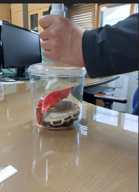 압력에 따른 기체의 부피 변화 실험 질문 (초등학교 4학년 2학기 여러가지 기체 단원이고 감압용기와 초코파이를 사용하려고 합니다)의 0번 째 이미지