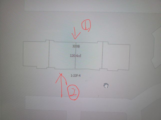 네이버지도인데 아파트 입구는 어느쪽???의 0번 째 이미지