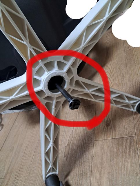 메쉬 의자 조립하는 것좀 가르쳐 줄 수 있나요?의 1번 째 이미지