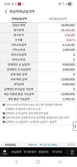주식계좌 IRP 연금저축 연1800 채우려는데요의 0번 째 이미지