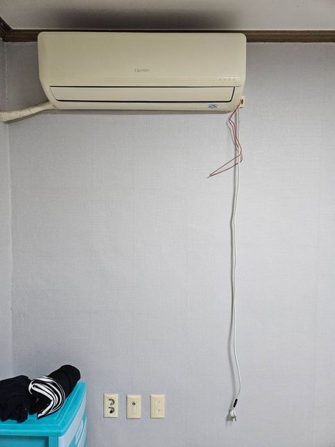 벽걸이에어컨 전원코드 꼽는법???의 0번 째 이미지