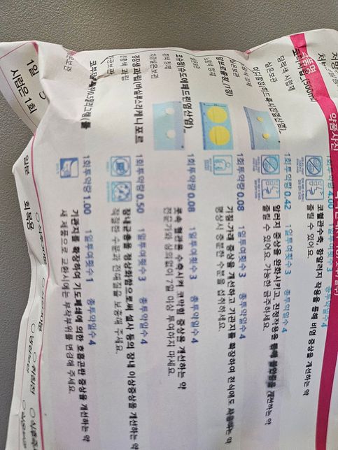 약처방 한번 봐주시면 감사하겠습니다.의 0번 째 이미지